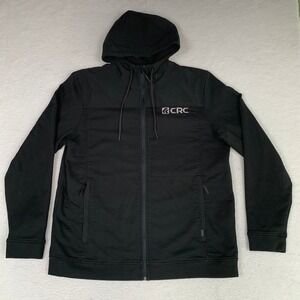 5.11 Tactical Full Zip Hoodie Jacket Mens XL CRC Logo TLBLIN-4389-1 Black